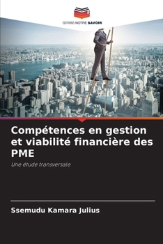 Paperback Compétences en gestion et viabilité financière des PME [French] Book