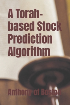 Paperback A Torah-based Stock Prediction Algorithm Book