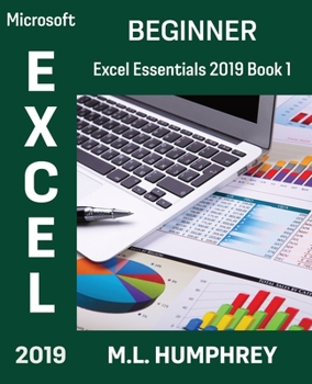 Paperback Excel 2019 Beginner Book