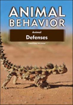 Library Binding Animal Defenses Book