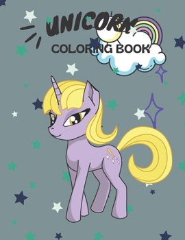 Paperback Unicorn Coloring Book: For Kids Ages 4-9/ drawing for young kids Book