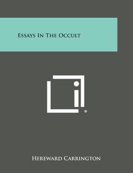 Essays in the Occult
