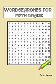 Paperback Wordsearches for Fifth Grade Book