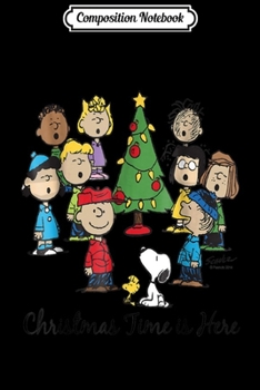 Composition Notebook: Peanuts Christmas Time Journal/Notebook Blank Lined Ruled 6x9 100 Pages