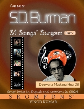 Paperback Composer S. D. Burman 51 Songs' Sargam Part-1 Book