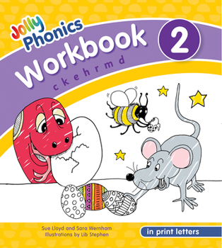Paperback Jolly Phonics Workbook 2: In Print Letters (American English Edition) Book