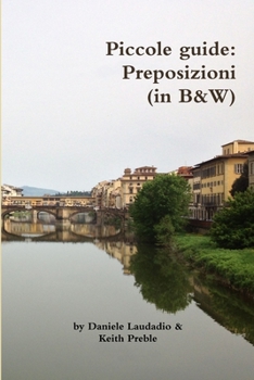 Paperback Piccole guide: Preposizioni (in B&W) Book