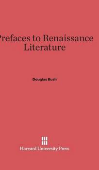 Hardcover Prefaces to Renaissance Literature Book