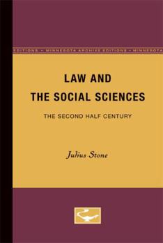 Paperback Law and the Social Sciences: The Second Half Century Book