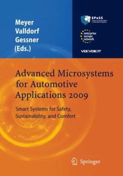 Paperback Advanced Microsystems for Automotive Applications 2009: Smart Systems for Safety, Sustainability, and Comfort Book