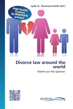 Paperback Divorce law around the world Book