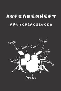 Paperback Aufgabenheft für Schlagzeuger: Schlagzeugschüler - Hausübung - 100 Seiten - 6 x 9 in [German] Book