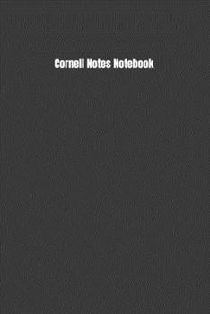 Paperback Cornell Notes Notebook Book