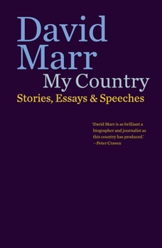 Paperback My Country: Stories, Essays and Speeches Book