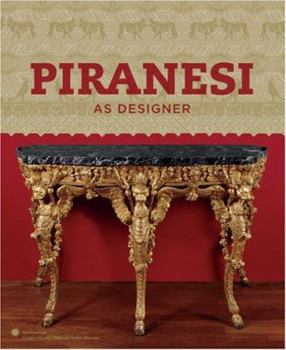 Hardcover Piranesi as Designer Hc Book