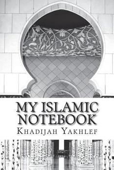 Paperback My Islamic Notebook: Black And White Book