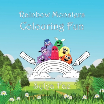Paperback Rainbow Monsters Colouring Fun Book