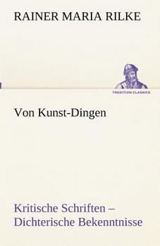 Paperback Von Kunst-Dingen [German] Book