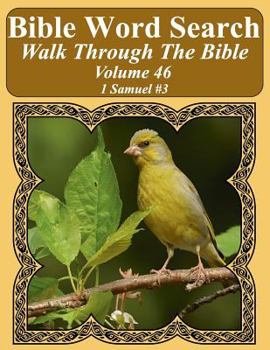 Paperback Bible Word Search Walk Through The Bible Volume 46: 1 Samuel #3 Extra Large Print Book