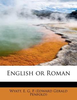 Paperback English or Roman Book