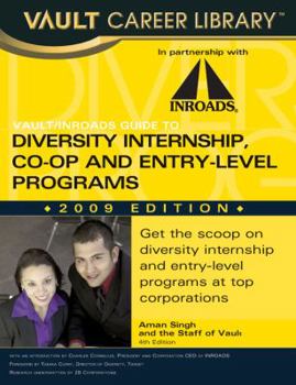 Paperback The Vault/ Inroads Guide to Corporate Diversity Programs (Vault Career Library) Book
