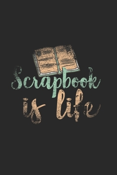 Scrapbooker Notebook: Diary Journal 6x9 inches with 120 Blank Pages