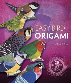 Paperback Easy Bird Origami: 30 Pre-Printed Bird Models Book