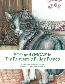Paperback Boo and Oscar in The Fantastic Fudge Fiasco Book