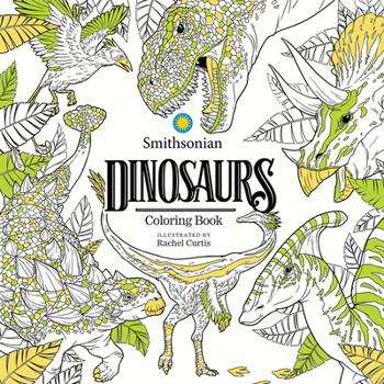 Paperback Dinosaurs: A Smithsonian Coloring Book