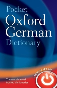 Paperback Pocket Oxford German Dictionary Book