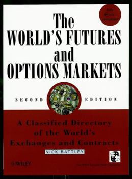Hardcover The World's Futures & Options Markets Book