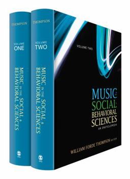 Hardcover Music in the Social and Behavioral Sciences: An Encyclopedia Book