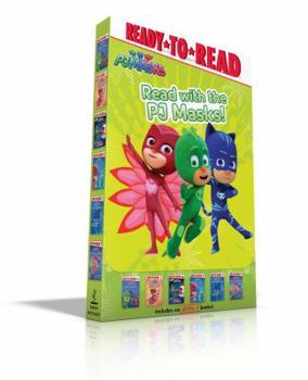Paperback Read with the PJ Masks! (6 Volume Set): Hero School; Owlette and the Giving Owl; Race to the Moon!; PJ Masks Save the Library!; Super Cat Speed!; Time to Be a Hero Book