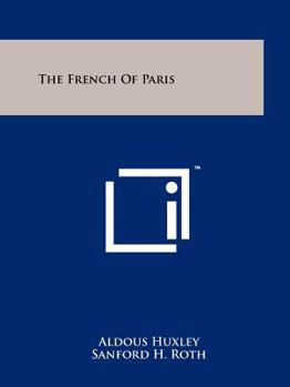 Paperback The French Of Paris Book