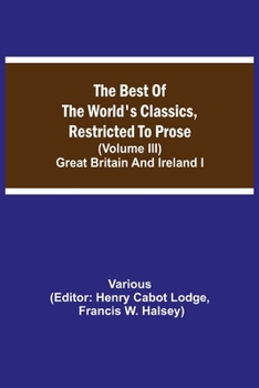 The Best of the World's Classics: Great Britain and Ireland -I (Book III)