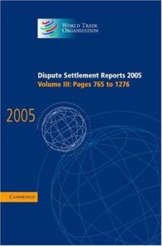 Hardcover Dispute Settlement Reports 2005 Book