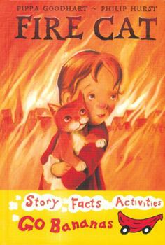 Library Binding Fire Cat Book