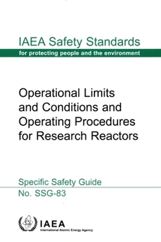 Hardcover Operational Limits and Conditions and Operating Procedures for Research Reactors Book