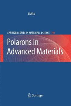 Paperback Polarons in Advanced Materials Book