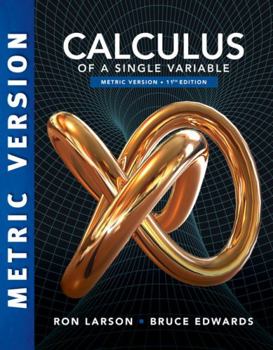 Paperback Calculus, Single Variable, International Metric Edition Book