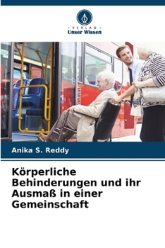 Paperback Körperliche Behinderungen und ihr Ausmaß in einer Gemeinschaft [German] Book