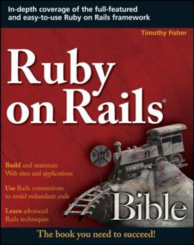 Paperback Ruby on Rails Bible Book