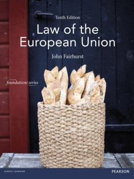 Paperback Law of the European Union Book