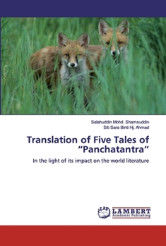 Paperback Translation of Five Tales of "Panchatantra" Book