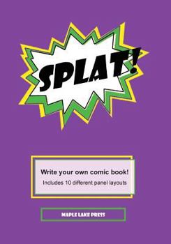 Paperback Splat!: Write your own comic book! Book
