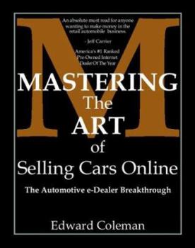 Paperback Mastering the Art of Selling Cars Online Book