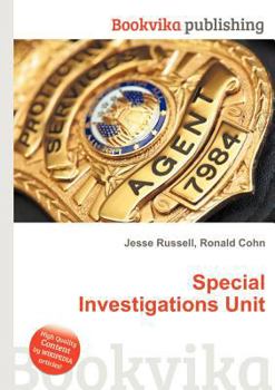 Paperback Special Investigations Unit Book