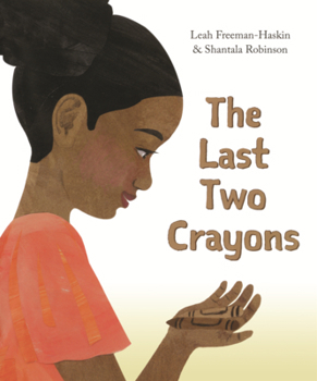 Library Binding Last Two Crayons Book