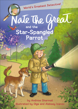 Hardcover Nate the Great and the Star-Spangled Parrot Book