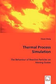 Paperback Thermal Process Simulation - The Behaviour of Reactive Particles on Moving Grates Book